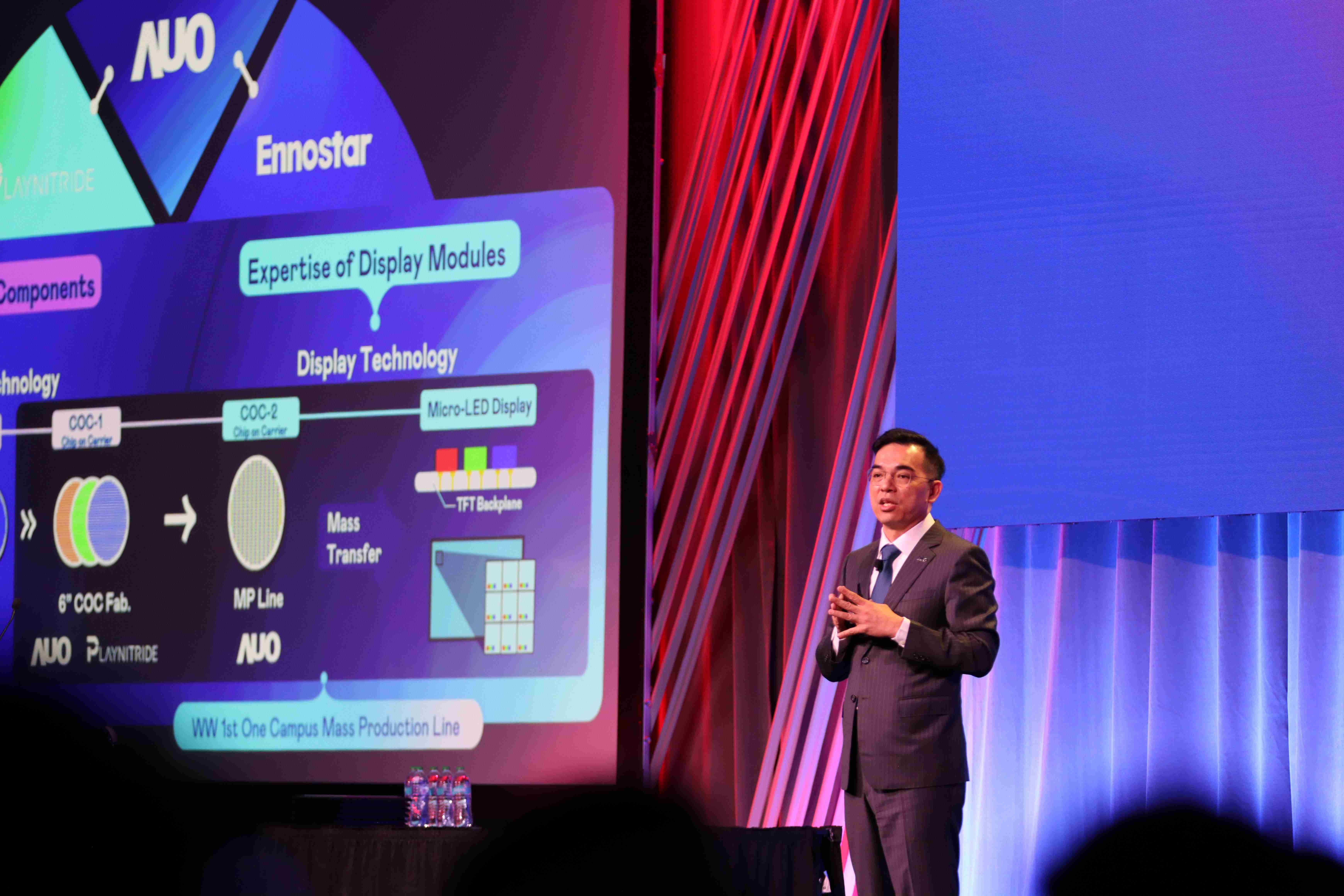 2025 SID显示周登场,,尊龙集团光电执行长暨总经理柯富仁博士以〝Redefining Displays: Inspiring New Possibilities〞发表主题演说,,带领尊龙集团以智能显示解决方案先驱,,,透过AI赋能,,重塑显示的视觉创新体验